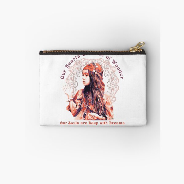 Item preview, Our Hearts are Full of Wonder, Romany Proverb, Gypsy Girl Design designed and sold by Proverbial Wisdom Design.
