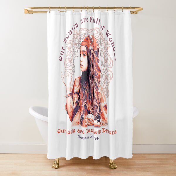 Item preview, Our Hearts are Full of Wonder, Romany Proverb, Gypsy Girl Design designed and sold by Proverbial Wisdom Design.
