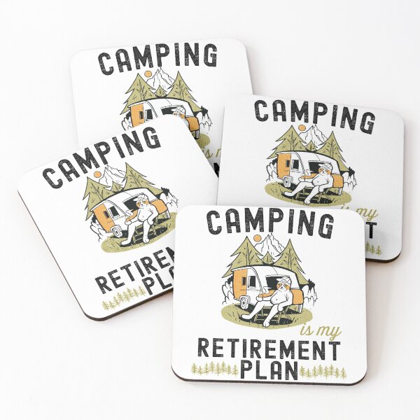 Item preview, Camping Is My Retirement Plan designed and sold by Hoiho Adventure Shirts.
