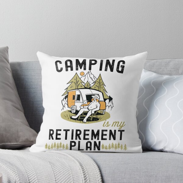 Item preview, Camping Is My Retirement Plan designed and sold by Hoiho Adventure Shirts.