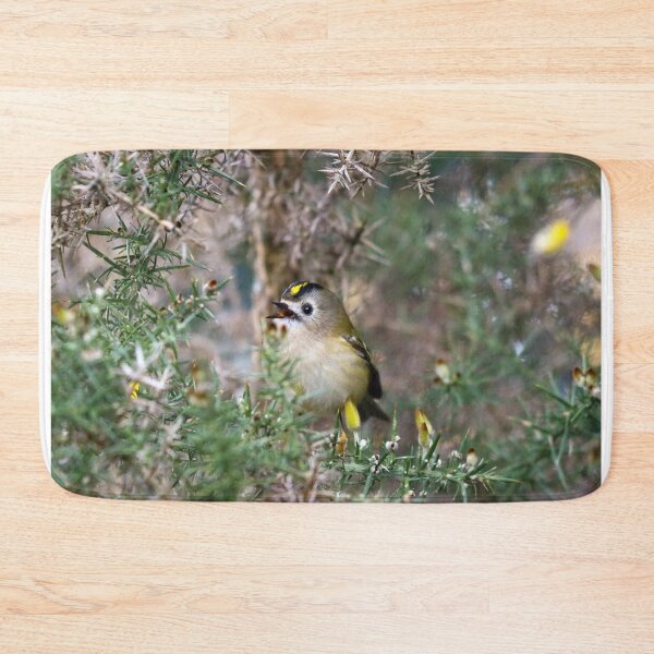 Item preview, Singing goldcrest designed and sold by GreyFeatherPhot.