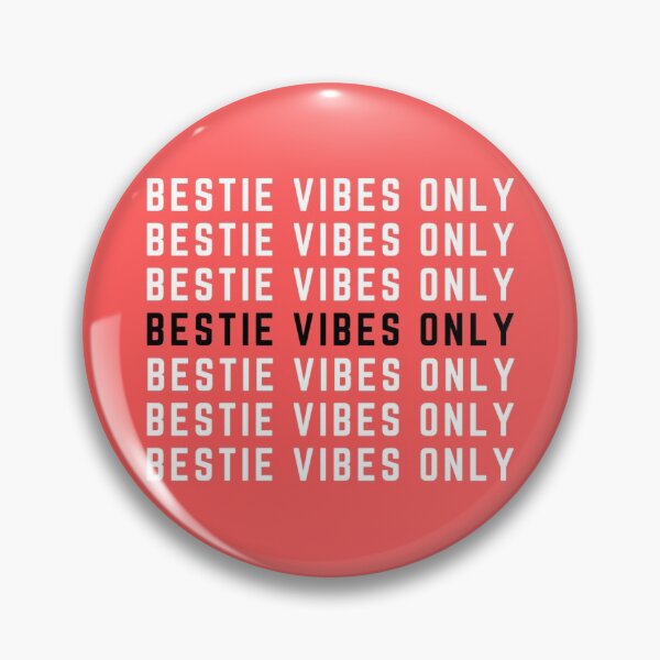 Item preview, RED: BESTIE VIBES ONLY  designed and sold by ZAHARA-.