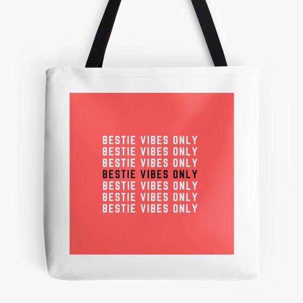 Item preview, RED: BESTIE VIBES ONLY  designed and sold by ZAHARA-.