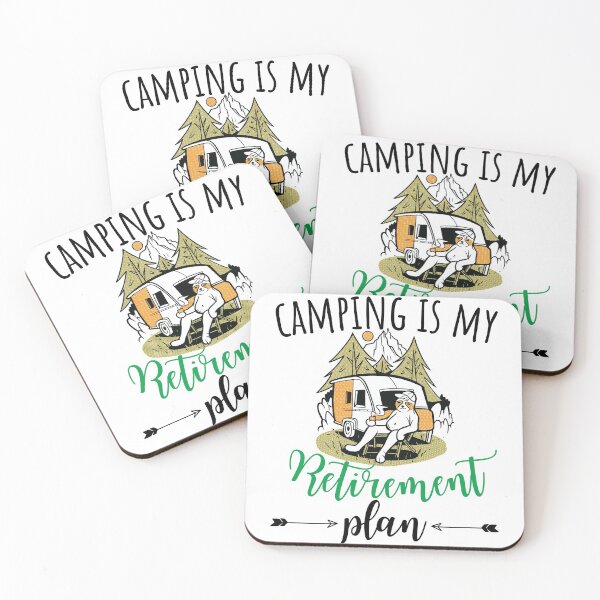 Item preview, Camping Is My Retirement Plan designed and sold by Hoiho Adventure Shirts.