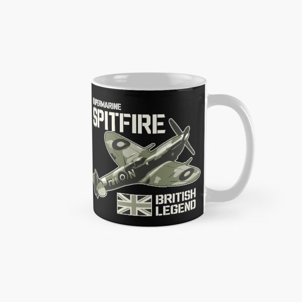 Item preview, Spitfire Fighter  Aircraft RAF Plane WW2 Aeroplane British Legend designed and sold by DigitalBadger.