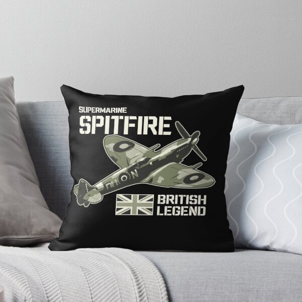 Item preview, Spitfire Fighter Aircraft RAF Plane WW2 Aeroplane British Legend designed and sold by DigitalBadger.