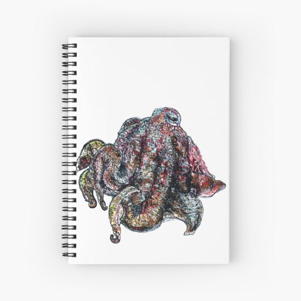 Mr Sparkles the Cuttlefish Spiral Notebook