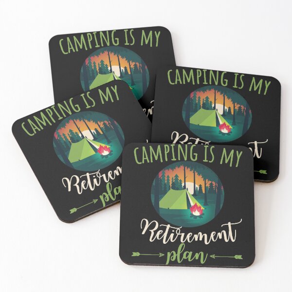 Item preview, Camping Is My Retirement Plan designed and sold by Hoiho Adventure Shirts.