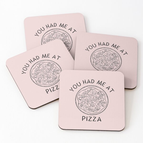 Item preview, You had me at pizza - Funny pizza enthusiast design designed and sold by Theleochick.