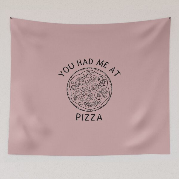Item preview, You had me at pizza - Funny pizza enthusiast design designed and sold by Theleochick.
