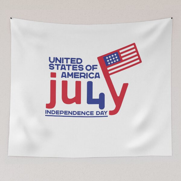 Item preview, forth of July - American Independence Day designed and sold by PrasartShop.
