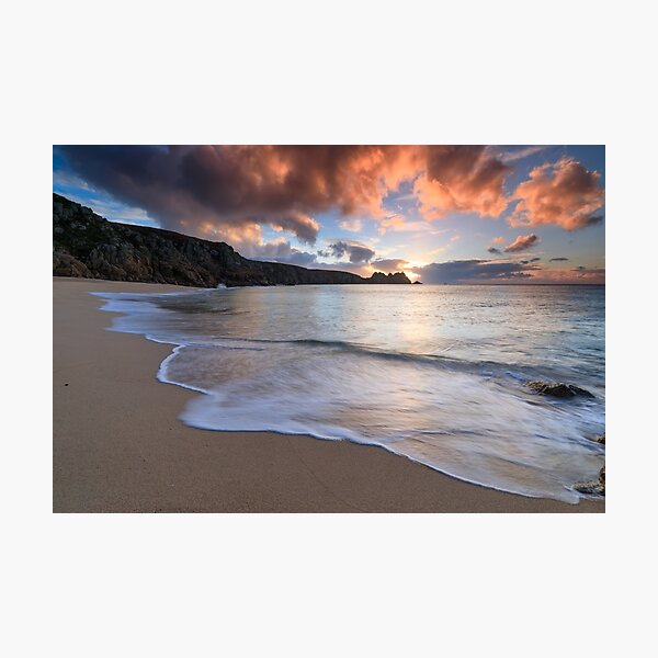 Item preview, Sunrise view (Porthcurno) designed and sold by bitm2007.