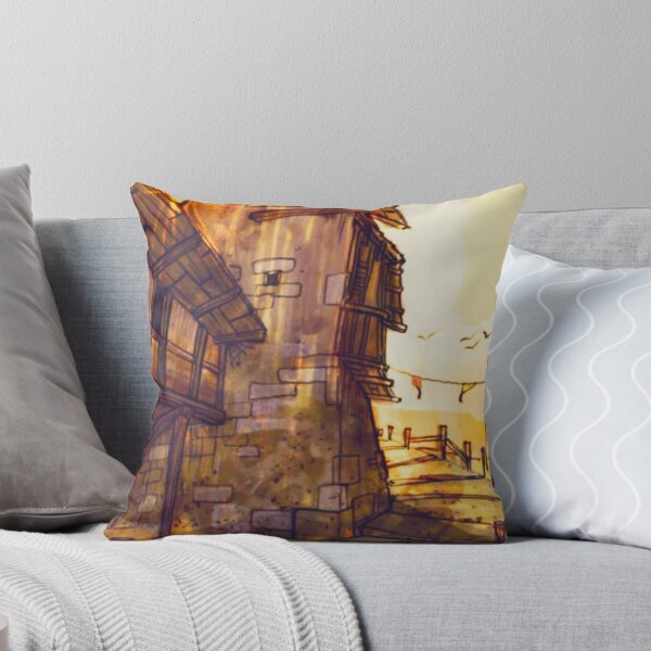 Item preview, Middle Ages with a tower and stables. designed and sold by Cryptographee.