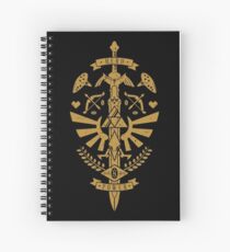 Cuaderno de espiral Zelda Crest