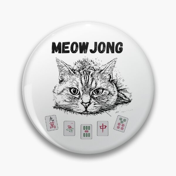 Item preview, MahJong Cat designed and sold by Emma Kunz.