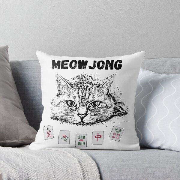 Item preview, MahJong Cat designed and sold by Emma Kunz.