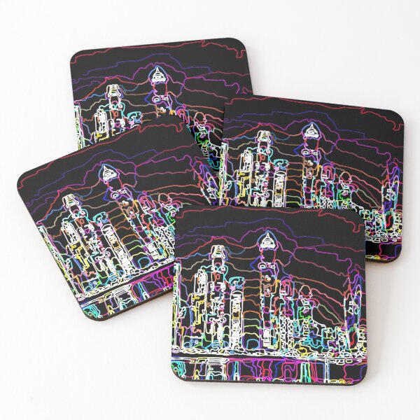 Item preview, city building abstract designed and sold by San Studio.