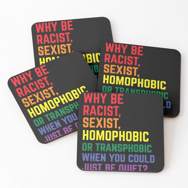 Item preview, Why Be Racist Sexist Homophobic Lgbt Gay Pride Ally designed and sold by arabrefugee0695.