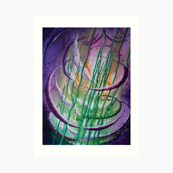 Energy Flow Art Print