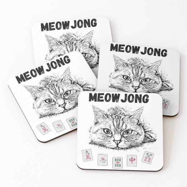 Item preview, MahJong Cat designed and sold by Emma Kunz.