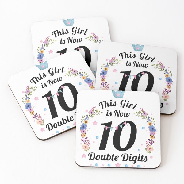 Item preview, This Girl is Now 10 double digits  designed and sold by Freewind-Studio.