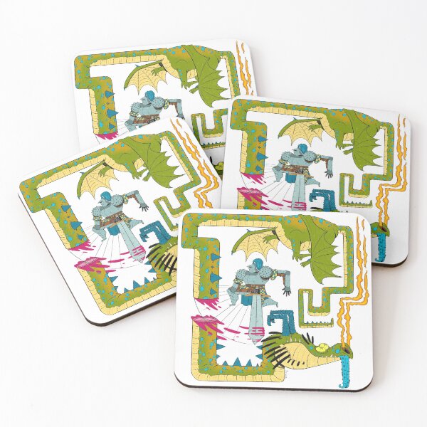 Item preview, George and the Dragon designed and sold by Maria Chiara Basile.