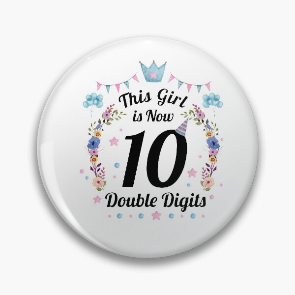 Item preview, This Girl Is Now 10 double digits 2 designed and sold by Freewind-Studio.