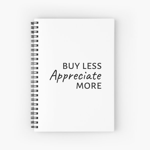 Item preview, Buy less appreciate more, Lifestyle, Minimalism designed and sold by cyhdesign.