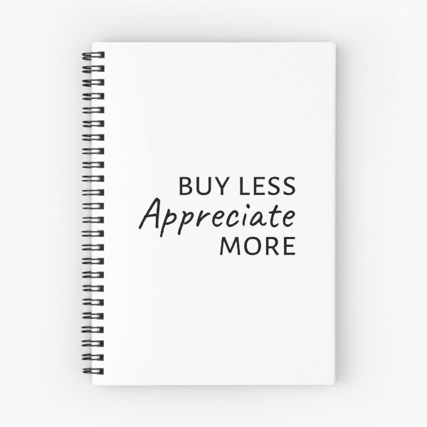 Item preview, Buy less appreciate more, Lifestyle, Minimalism designed and sold by cyhdesign.