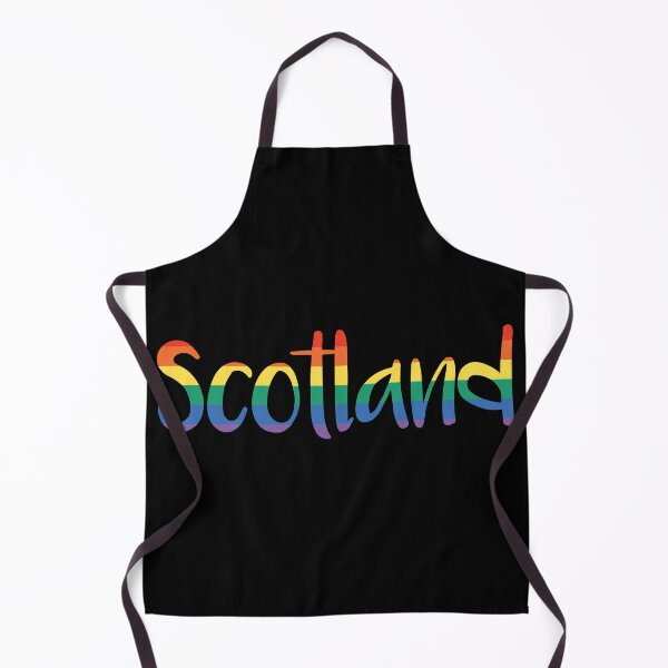 Item preview, SCOTLAND, Rainbow Pride Flag Text Design designed and sold by MacPean.