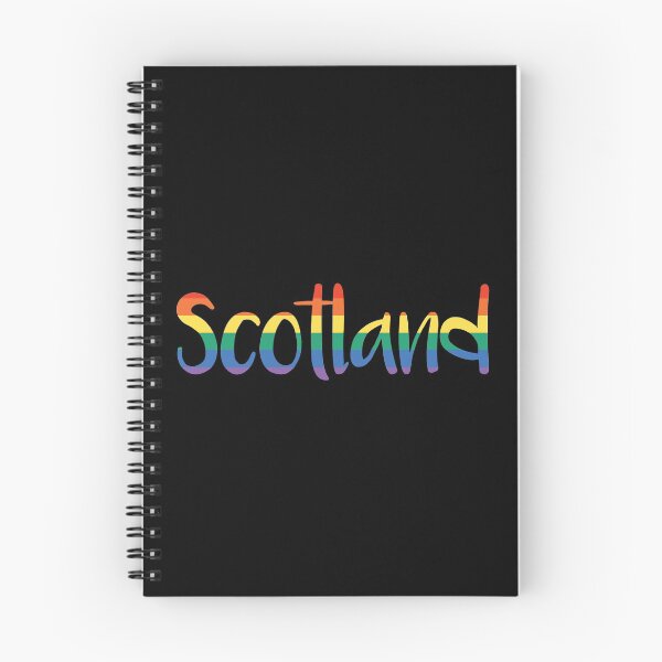 Item preview, SCOTLAND, Rainbow Pride Flag Text Design designed and sold by MacPean.