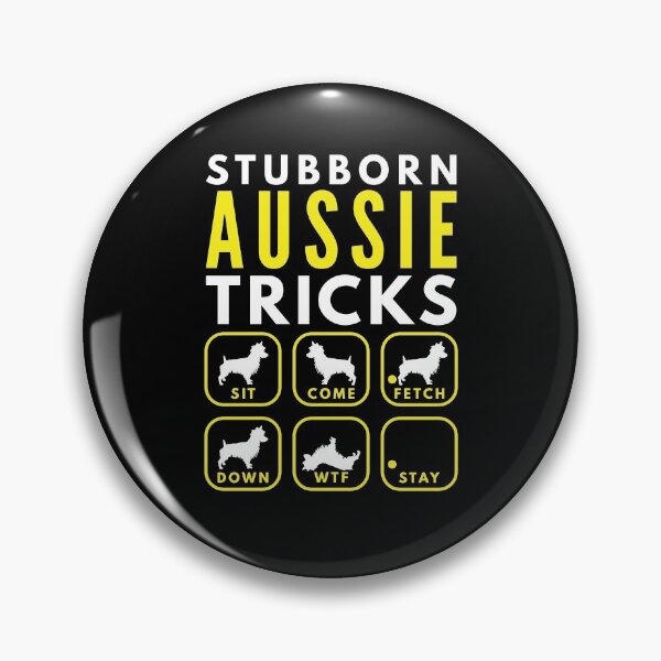 Item preview, Stubborn Aussie Tricks - Dog Training designed and sold by DoggyStyles.