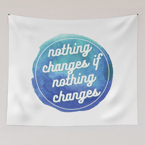 Item preview, Nothing changes if nothing changes designed and sold by wilder-mind.