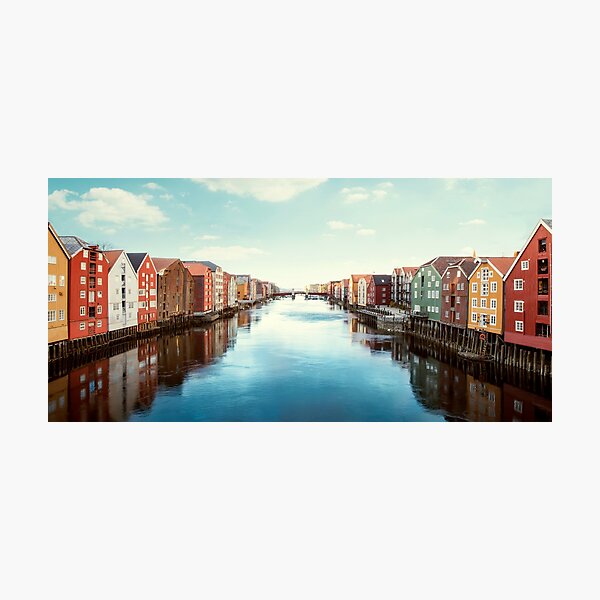 Item preview, Panorama of Trondheim town, Norway designed and sold by Mikołaj Niemczewski.