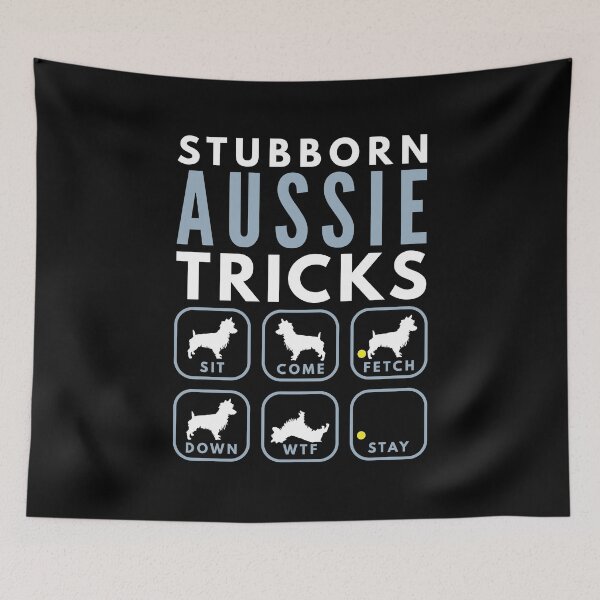 Item preview, Stubborn Australian Terrier Tricks - Dog Training designed and sold by DoggyStyles.
