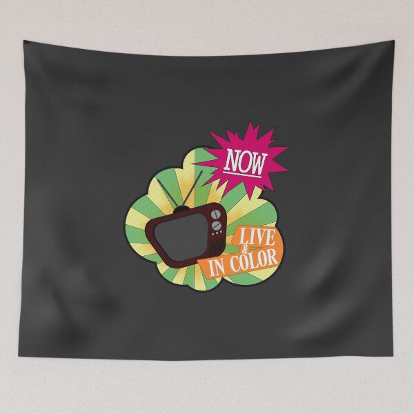 Item preview, TV live & in color retro designed and sold by CatMaGo.
