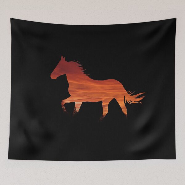 Item preview, Horse galloping silhouette designed and sold by Erica Creutz.