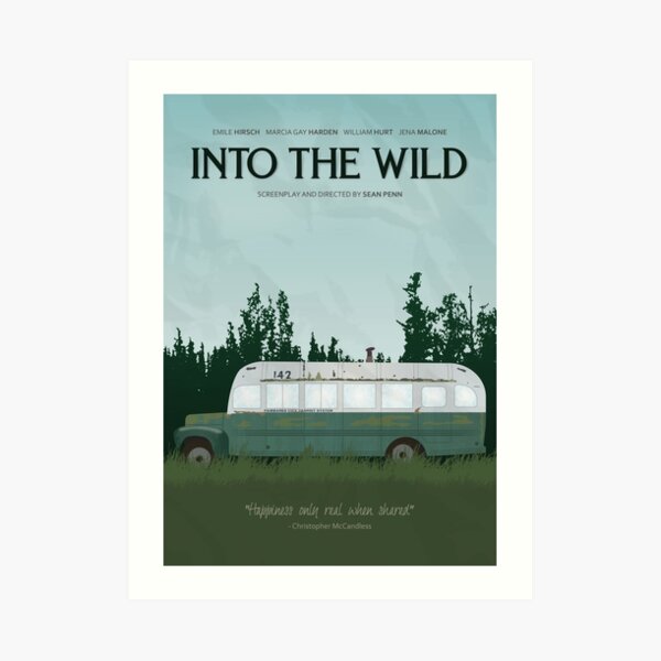 Into The Wild - Magic Bus Art Print