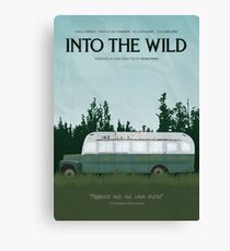 Into The Wild - Magic Bus Canvas Print