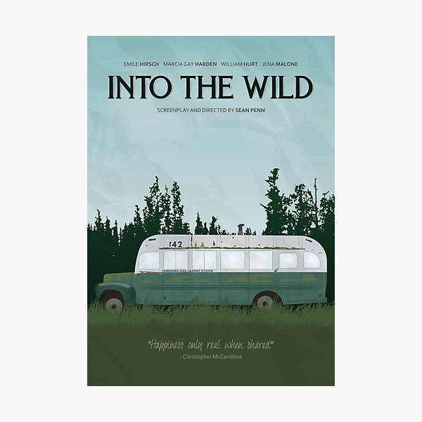 Into The Wild - Magic Bus Photographic Print