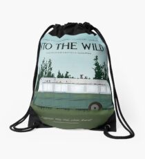 Into The Wild - Magic Bus Drawstring Bag