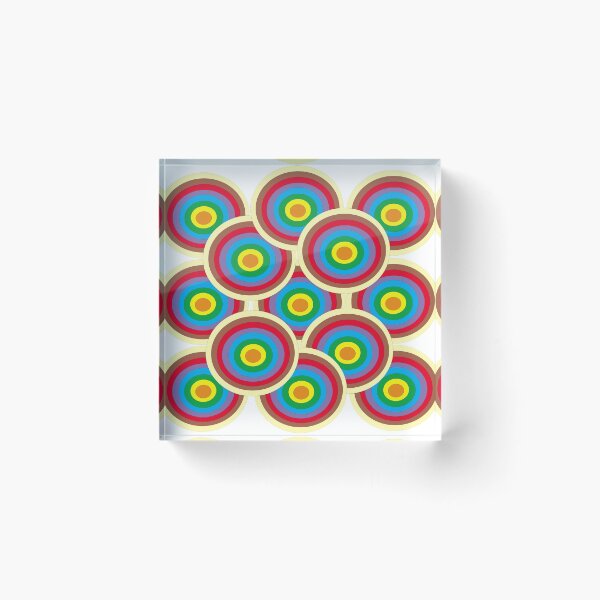 Item preview, Colorful geometric template (Mod7) designed and sold by ideiarte.