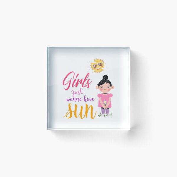 Item preview, Girls Just Wanna Have Sun designed and sold by YOYOCollection.
