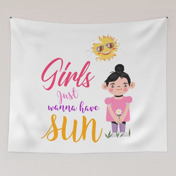 Item preview, Girls Just Wanna Have Sun designed and sold by YOYOCollection.