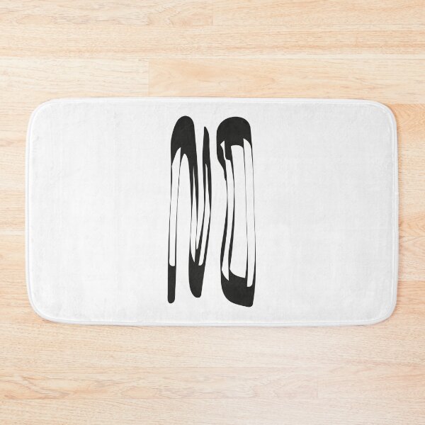 Item preview, NO - Hand Brush Black Minimalistic Art designed and sold by in-vectors.