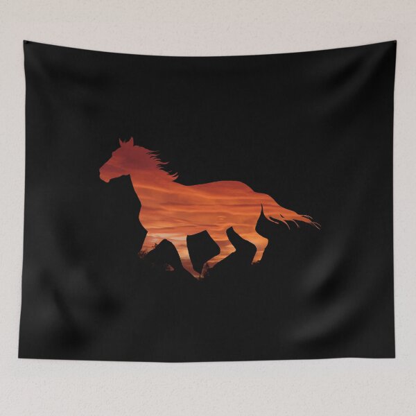 Item preview, Galloping horse silhouette designed and sold by Erica Creutz.