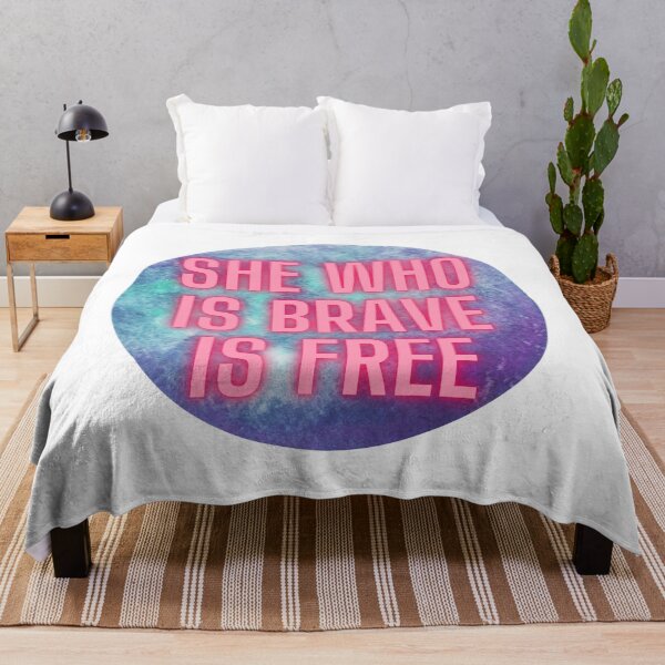 Item preview, SHE WHO IS BRAVE IS FREE designed and sold by wilder-mind.