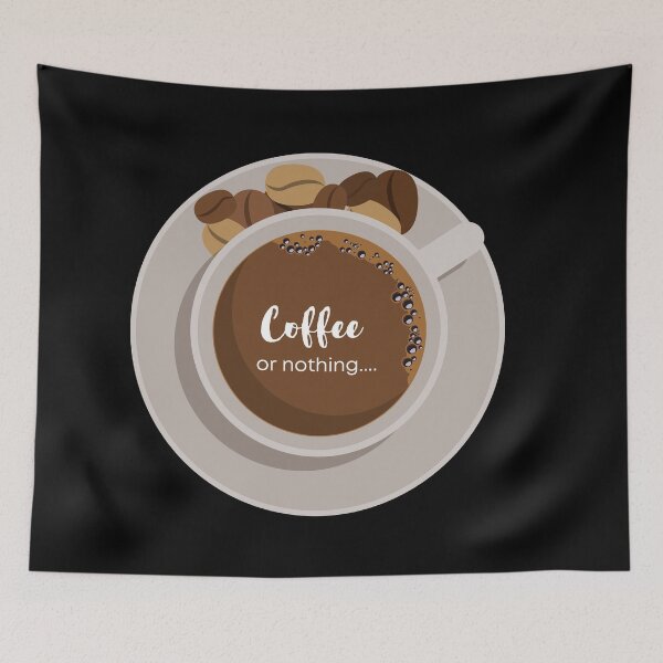 Item preview, Coffee Makes Me Feel Less Murdery "COFFEE OR NOTHING" [RV-CON-1B][925]  designed and sold by HIPNOTIZAR  CRAFTS.