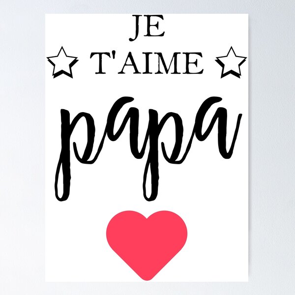 Item preview, I love you dad designed and sold by lepetitcalamar.