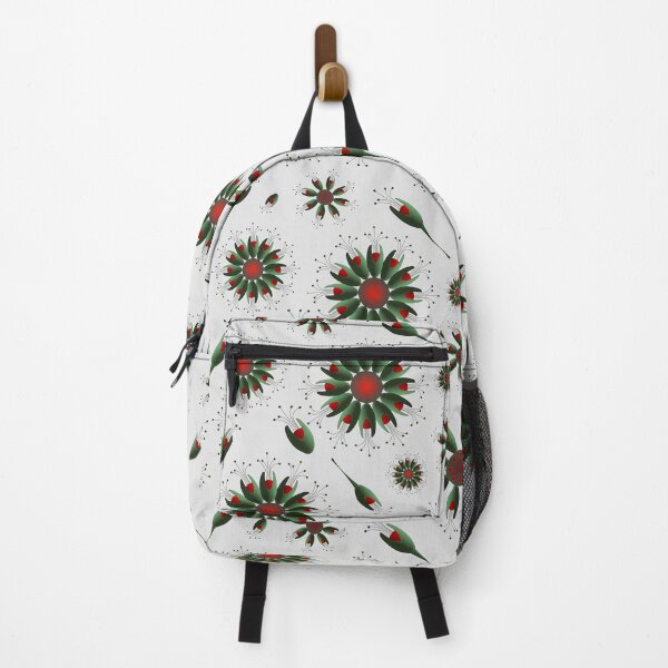 Item preview, Green and Red Floral Christmas or Not Wonder Pattern designed and sold by anzelas.